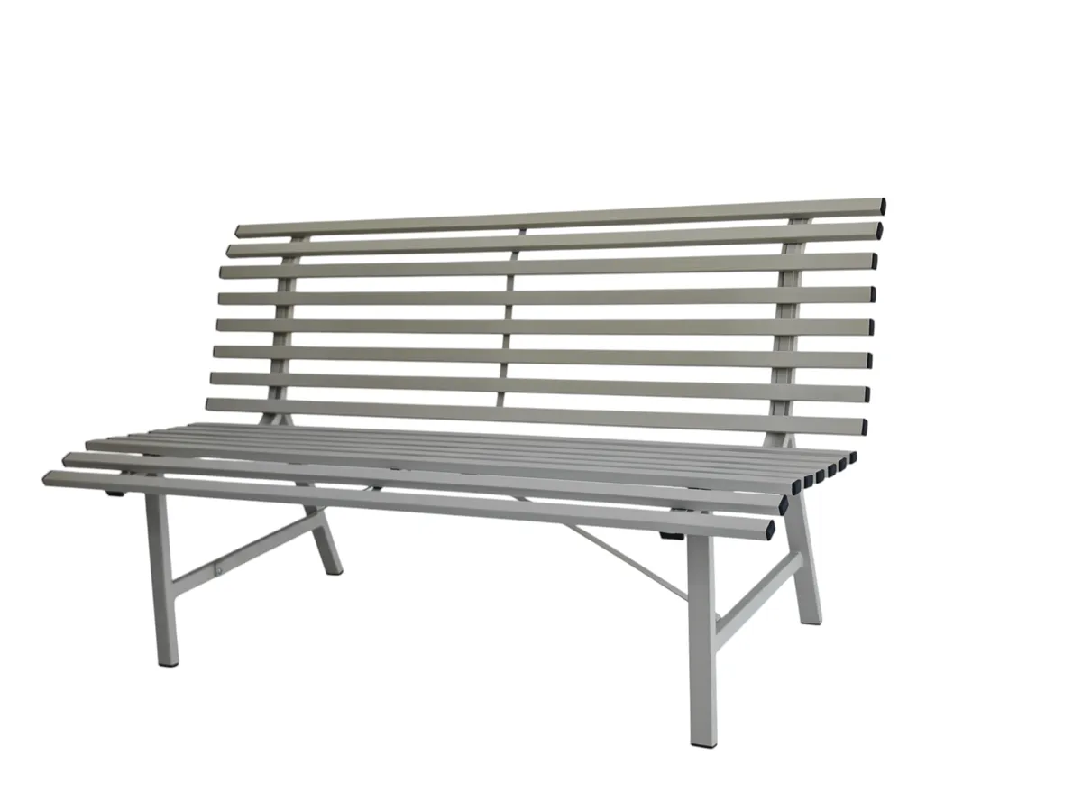 George & Mason Leila Steel Park Bench- 1.5m