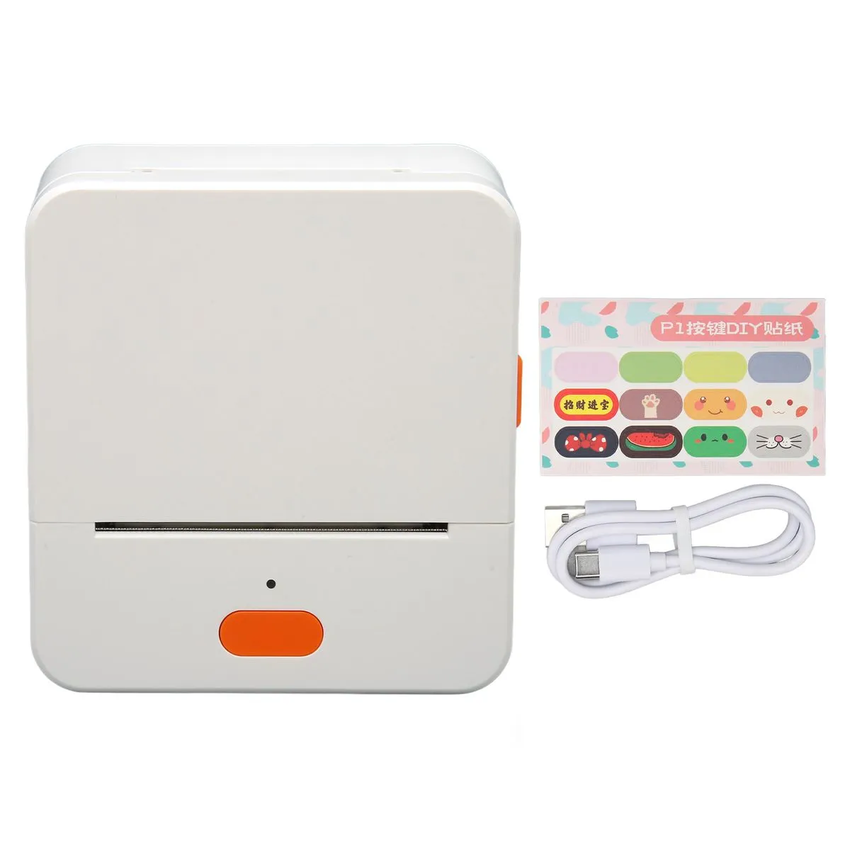 Mini 58mm Thermal Label Printer Bluetooth Portable