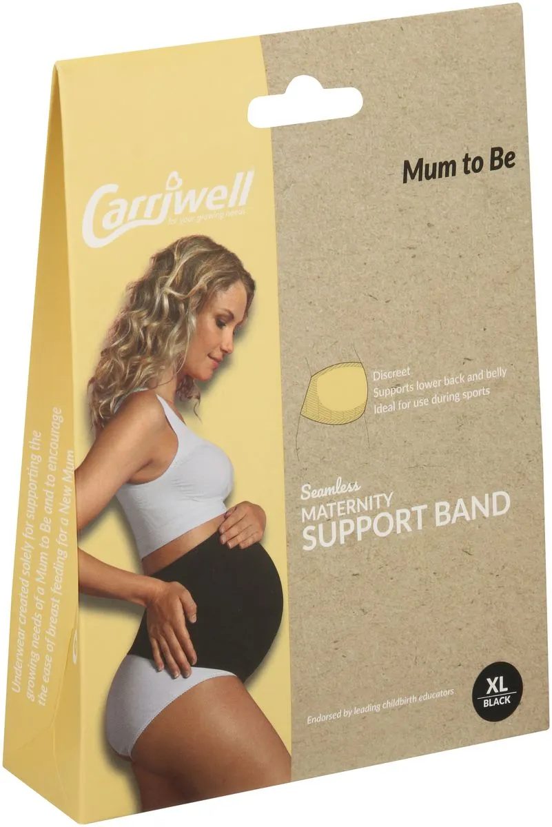 Carriwell - Maternity Support Band - Black - XL