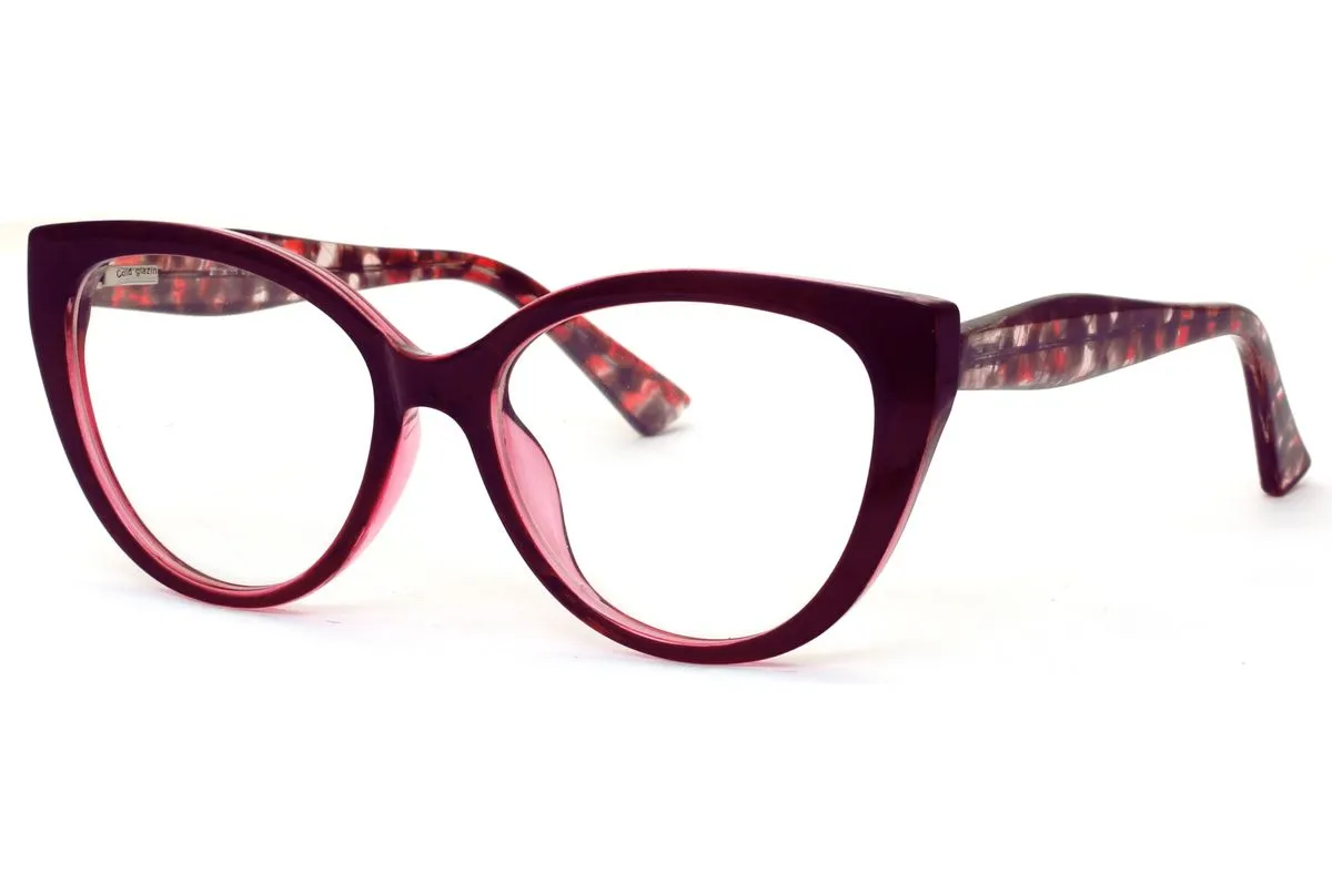 Aweh Eyewear Blue Light Blocking Glasses for Computer/Phone/TV: SL430 - Burgundy