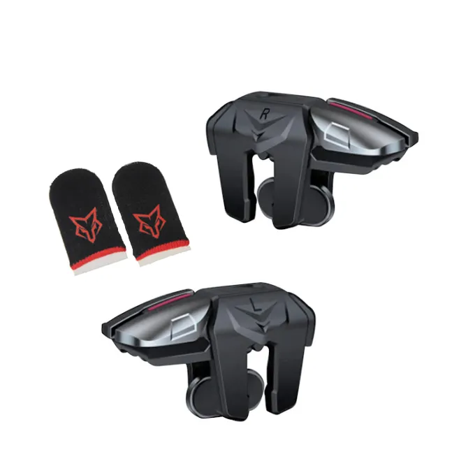 Fox Game Triggers With Finger Sleeves Mobile Game Controllers 6 Finger