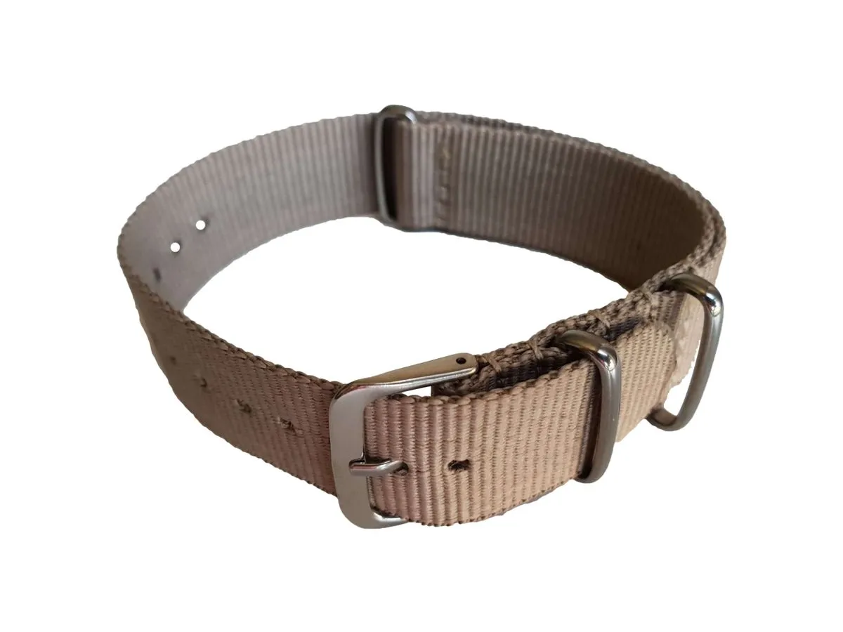18mm Nato Watch Strap - Beige