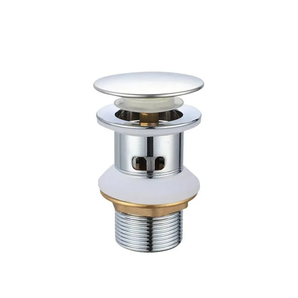 G1-1/4 Basin Drainer Bouncing Core Press Type Pop-up Threaded - Style 1