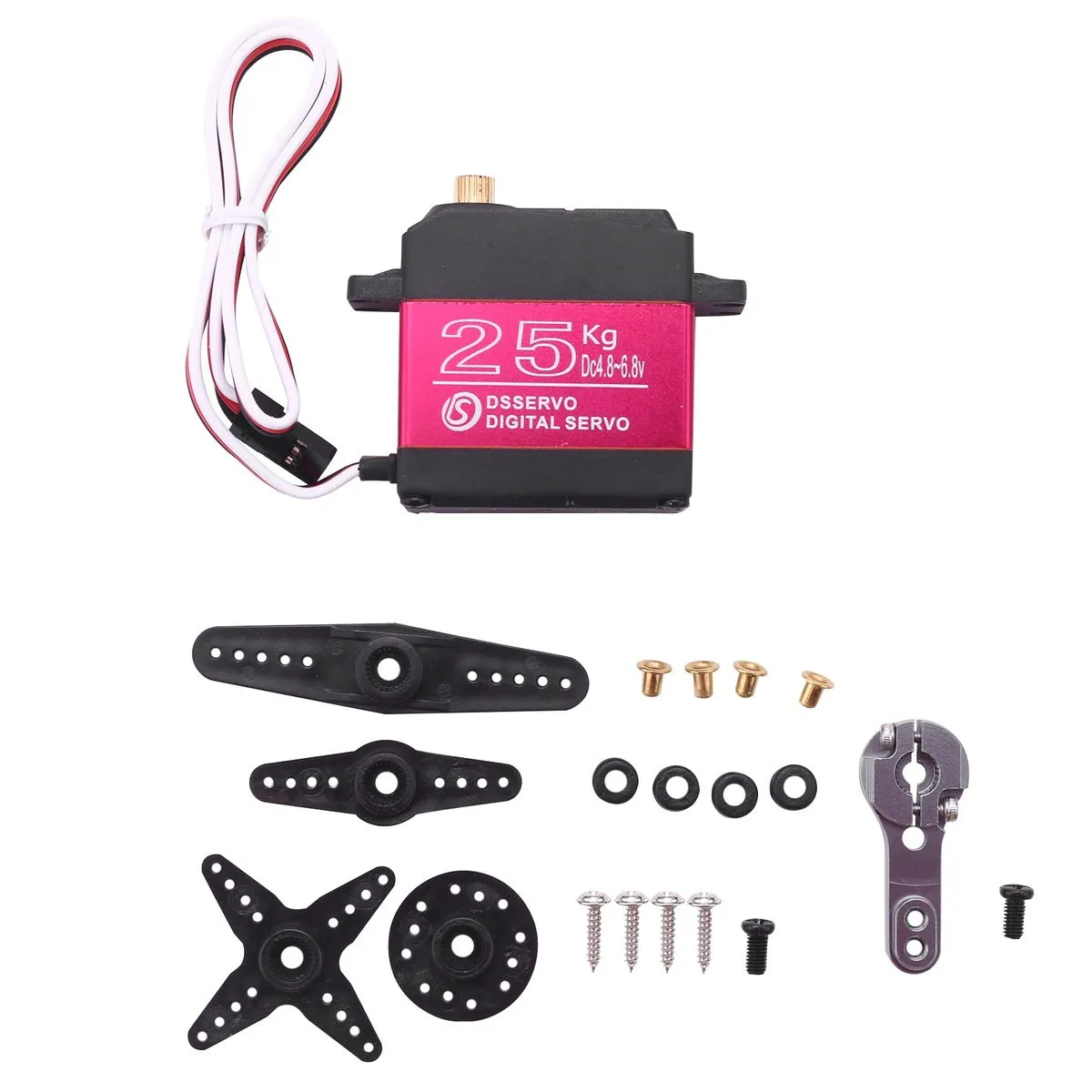 25Kg Digital Servo Full Metal Gear High Torque Waterproof
