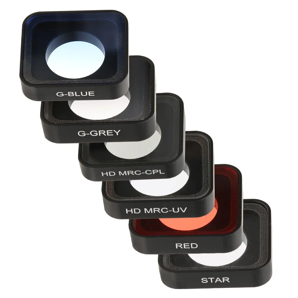 6-piece set compatible with GoPro HERO6/5