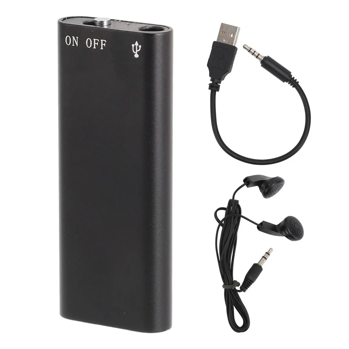 MP3 Player Noise Cancellation Ultra Long Standby Voice Recorder Music 32GB