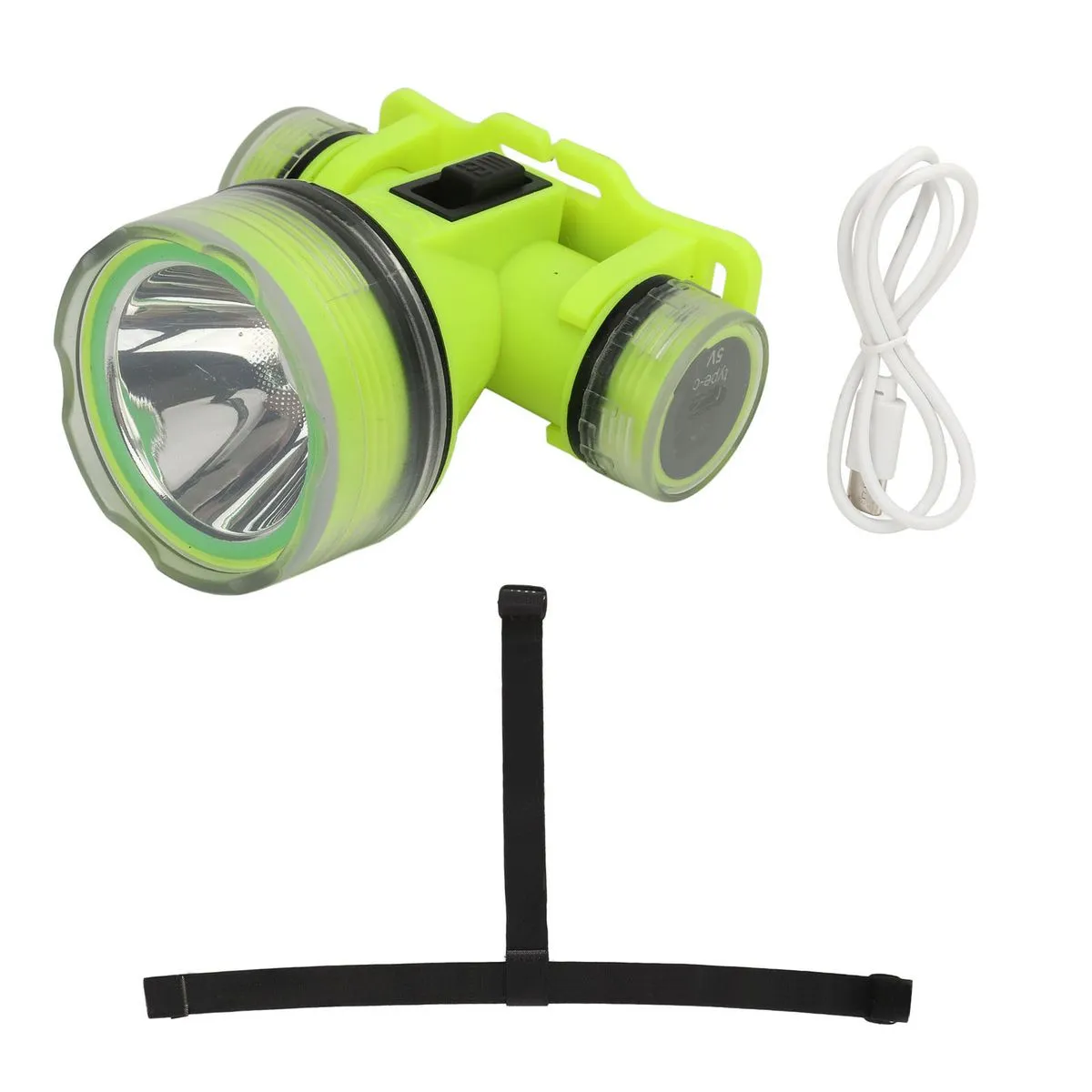 SQ901 Rechargeable LED Diving Headlamp For Outdoor Activities
