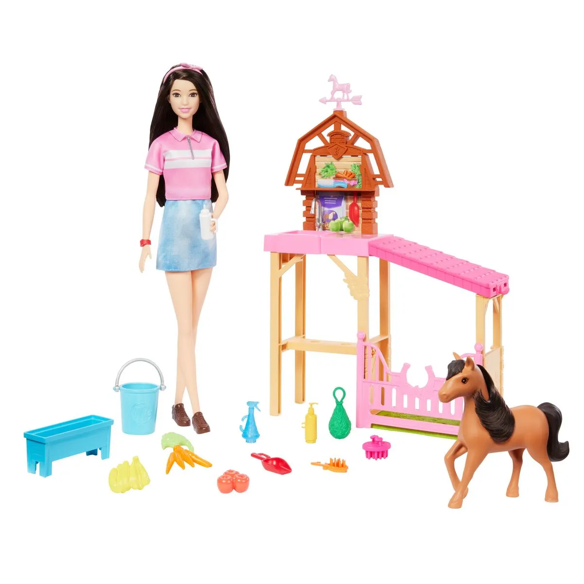 Barbie Mysteries The Great Horse Chase Pony And Accessories