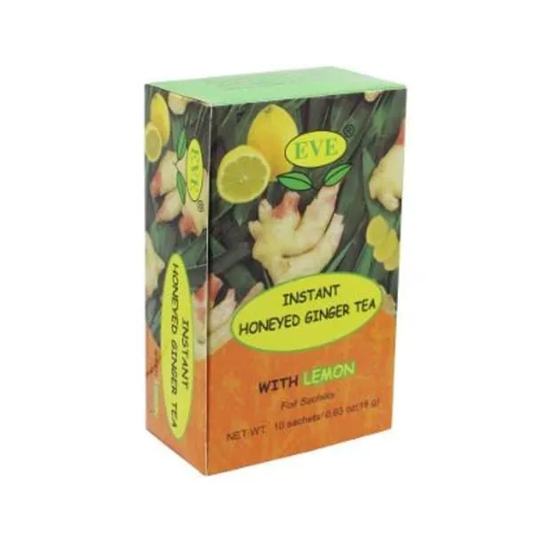 EVE’s Instant Ginger Tea with Lemon 10 Sachets - Extra Strong