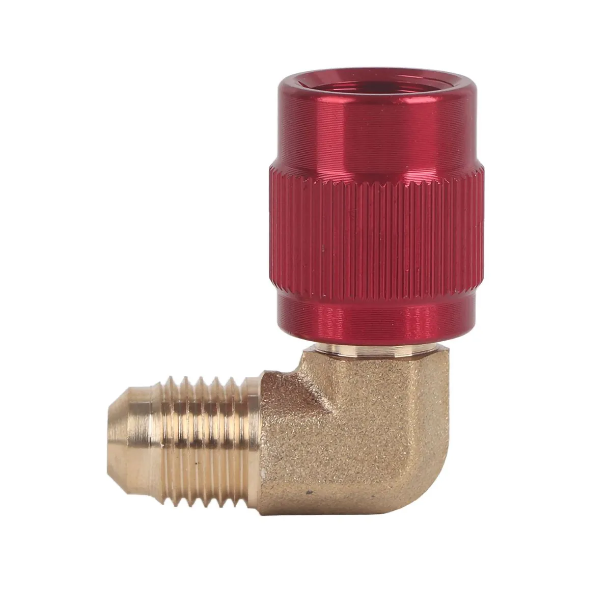 R410A 90 Adapter - 1/4" to 5/16" Elbow Connector