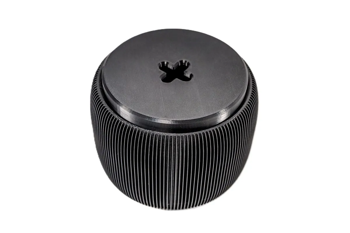 Tissue-Style Toilet Paper Dispenser - Black