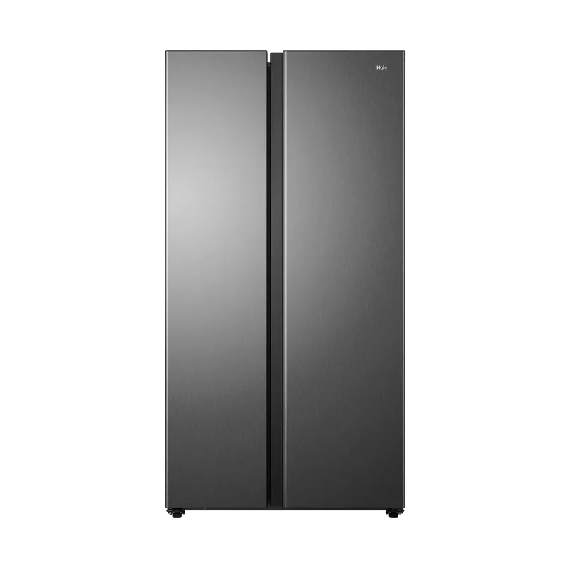 Haier 514L No Frost Side by Side Fridge -Inox