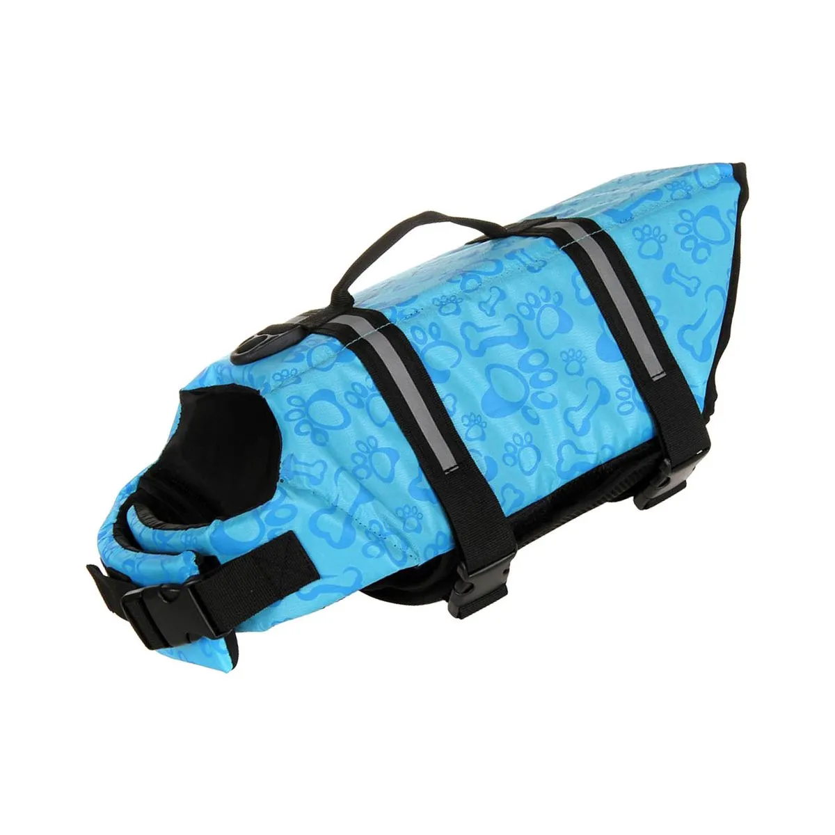 Dog Life Jacket Compatible with Small Pets for Boating Blue S