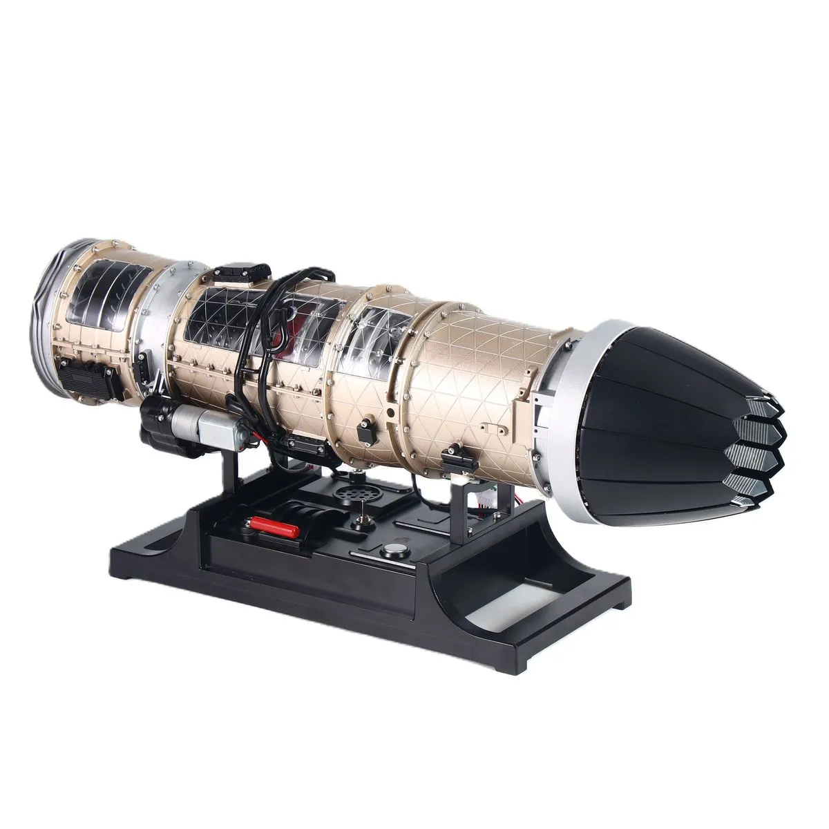 Small Bypass Turbofan Engine Assembly Model