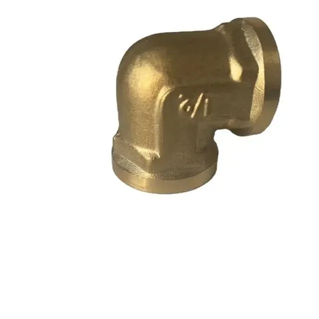 Professional Elbow Connector Cross Water Plumbing Extension Fittings Joint - Gold