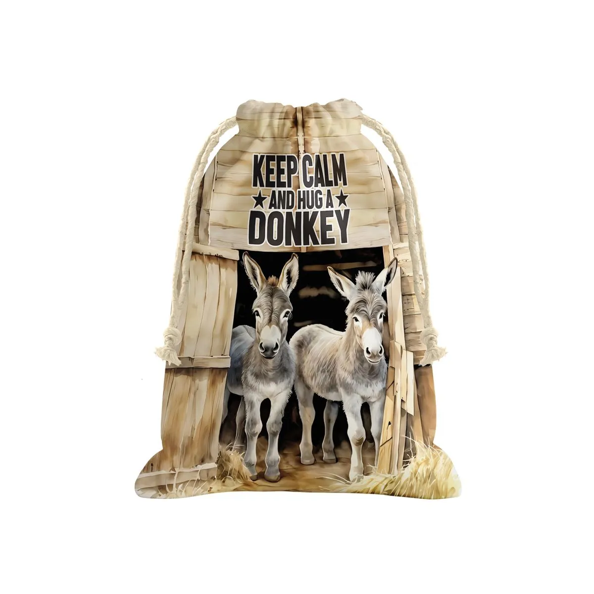Hug A Donkey Gift Sack