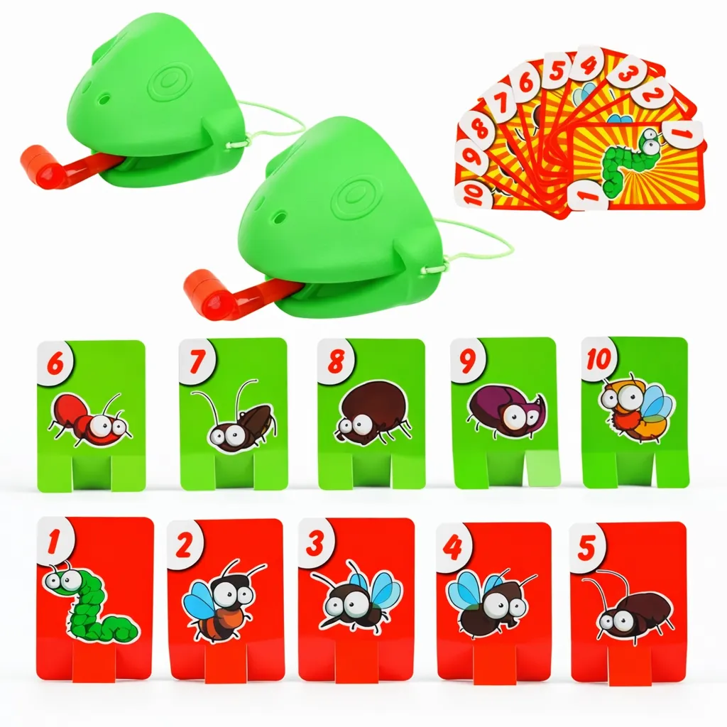 Kids Reaction Game Toy Fast Reflex Card Game Fun Family Play