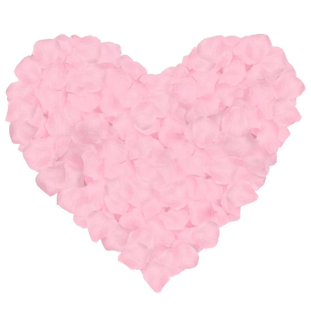 2000PCS Artificial Silk Rose Petal Reusable Wedding Decor Romance Valentine - Pink