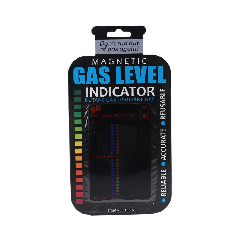 Magnetic Gas Level Indicator Bottle BBQ Camping Outdoor Gas Bottle Magnet