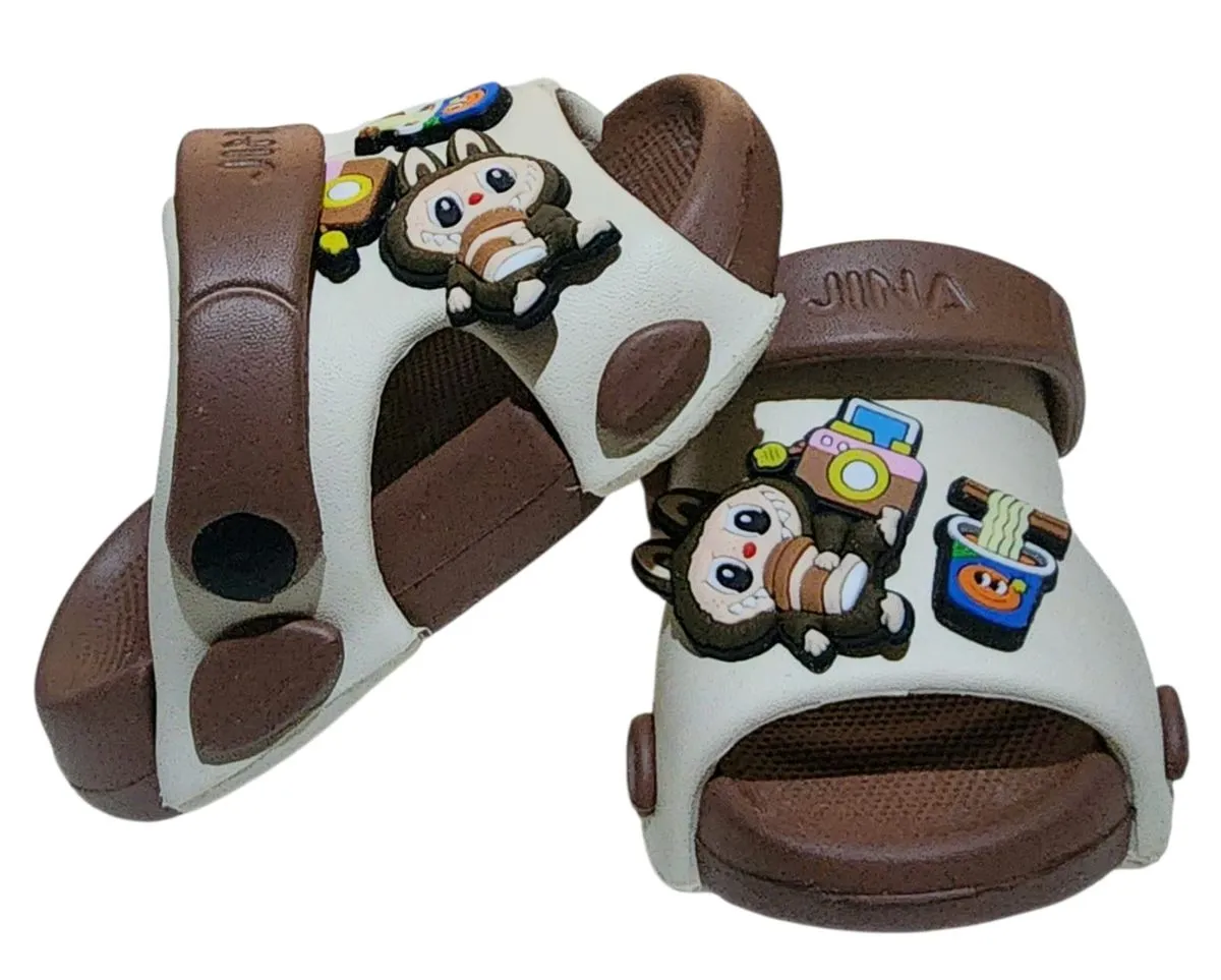 Kids Brown Clogs