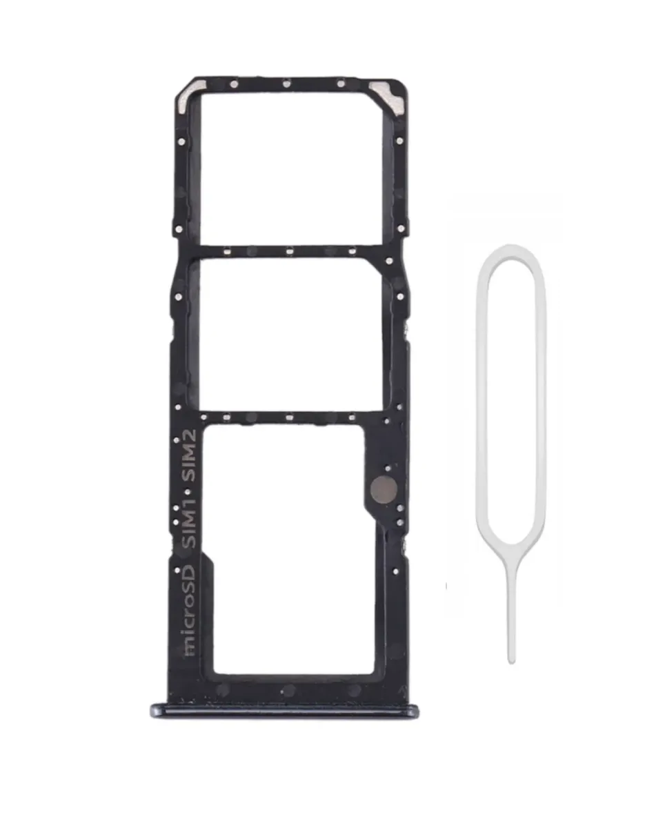 Replacement Sim Tray for Samsung A30s Moade: SM-A307FN - Black