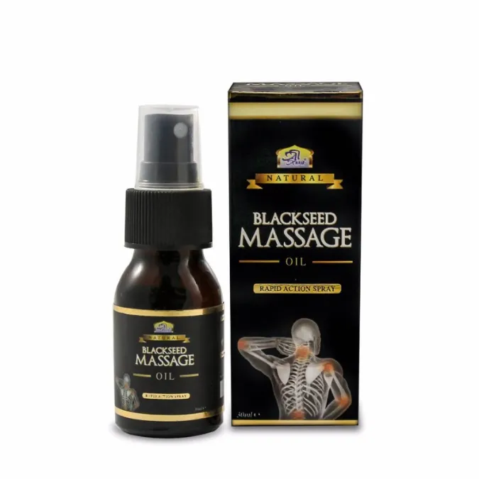 AL Khair Blackseed Massage Oil Rapid Action Spray 30ml Natural Relief