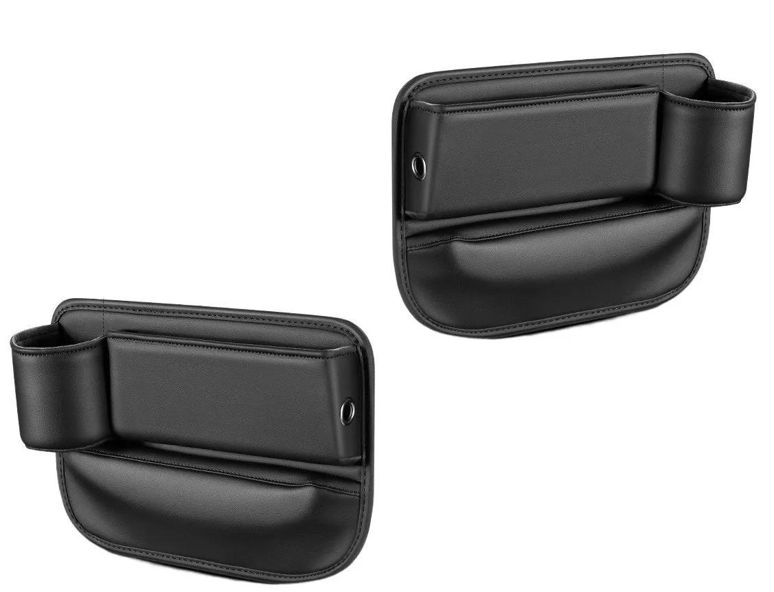 2 Pieces Car Seat Organizer - Driver And Passenger Gap Storage