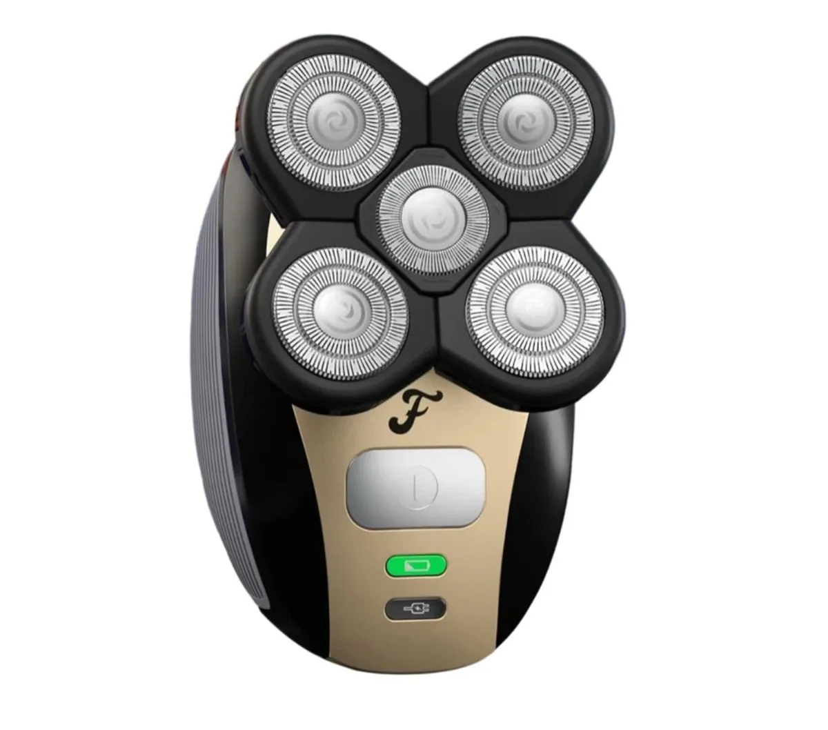 Men's Cordless Head and Body Shaver Kit with 5 Attachments