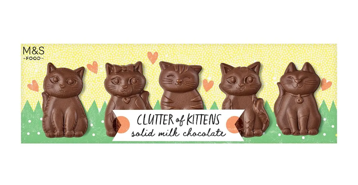 M&S Collection Clutter of Kittens Milk Chocolate 53g