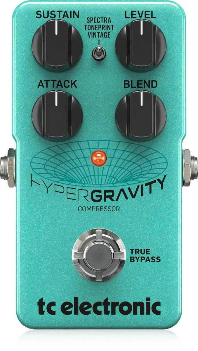 TC Electronic Hypergravity Mini Multiband Compressor Effects Pedal