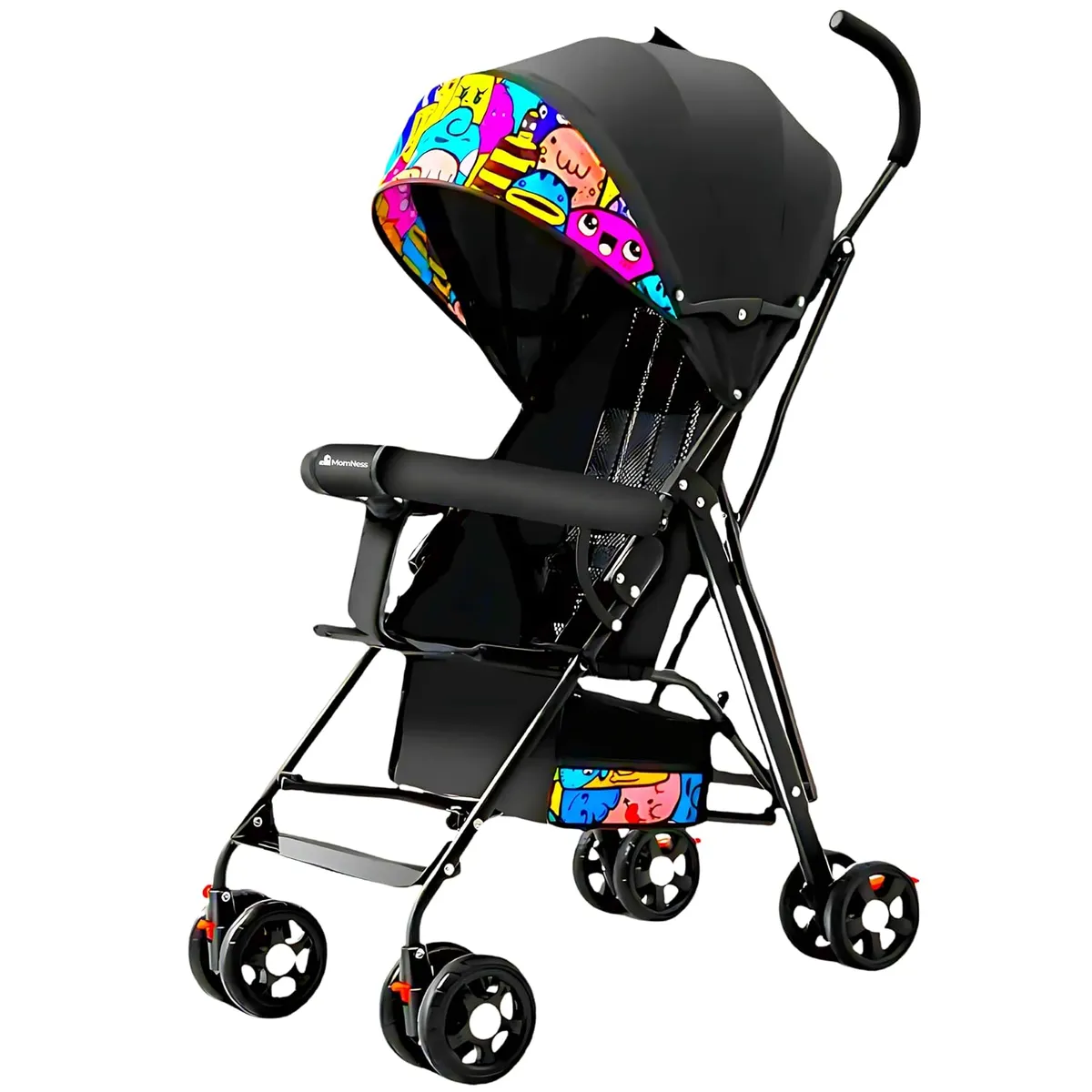 Baby Stroller Lightweight Foldable Travel Backrest Canopy Storage