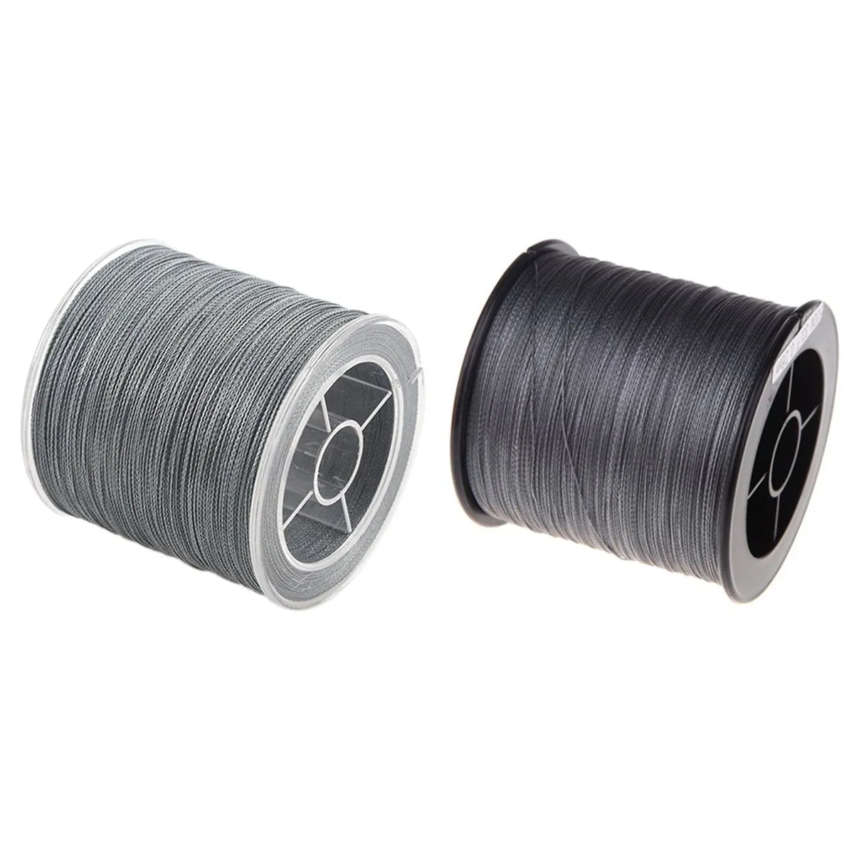500 M 0 26mm Fishing Line Strength PE Braided 4 Strands Gray 30LB & 50LB