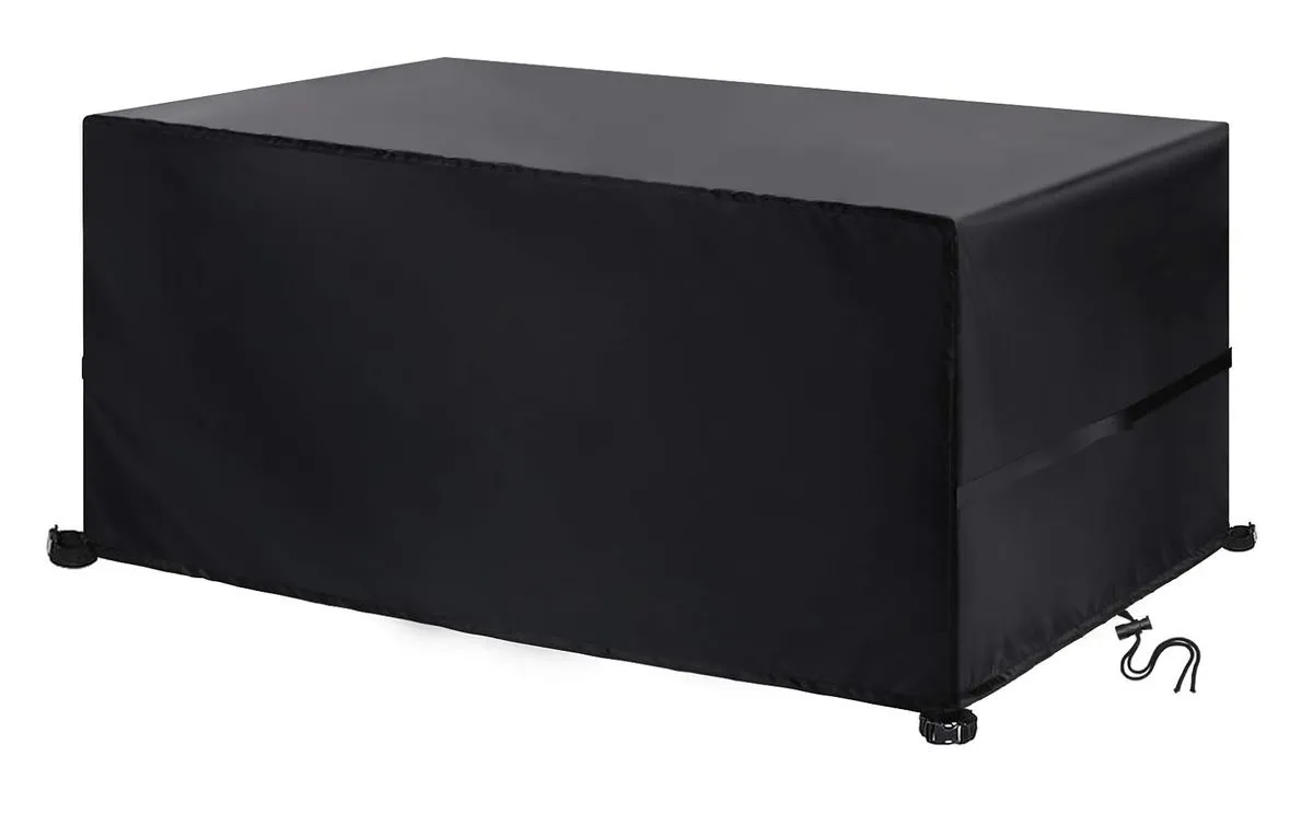 Outdoor Garden Furniture Cover 120cm x 90cm x 75cm Black