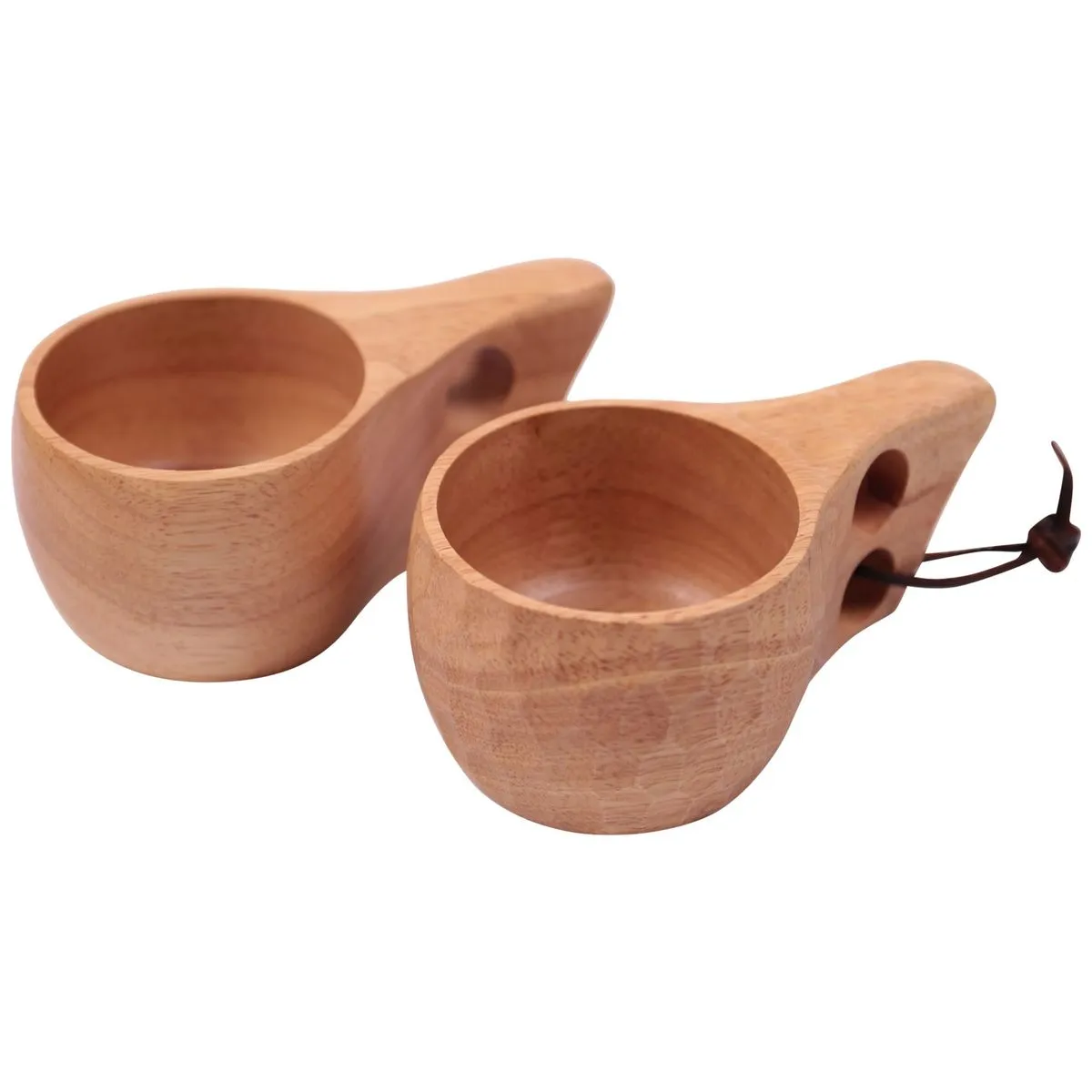 Nordic Style 200Ml Wood Wine Mugs Elephant Coffee Cups for Gifts 2Piece