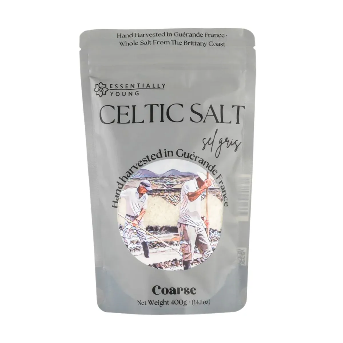 Celtic Sea Salt Coarse - Natural Gourmet Mineral Salt | Essentially Young