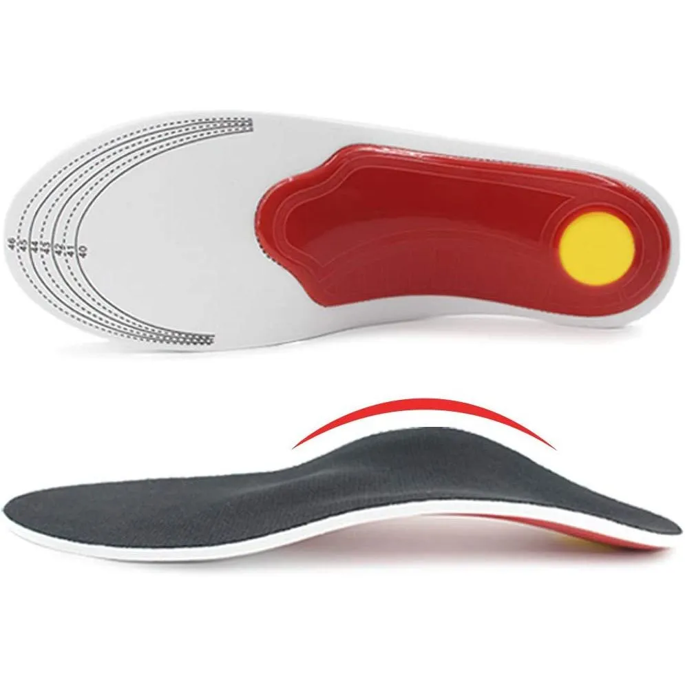 Adjustable High-Elastic EVA Arch-Supporting Insoles - L: 40-46