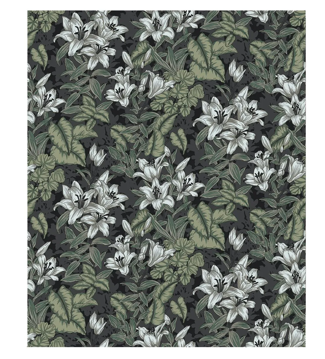 Green Lilly Wallpaper