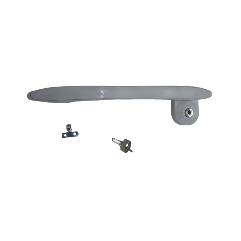 Chest freezer handles with lock