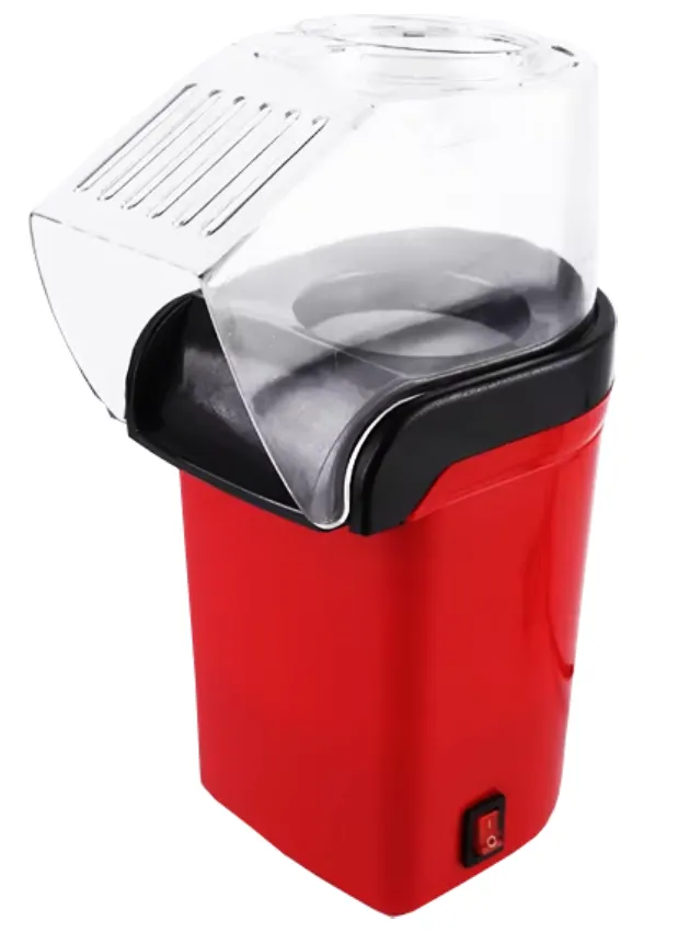 Electric Hot Air Popcorn Machine Maker with Measuring Cup