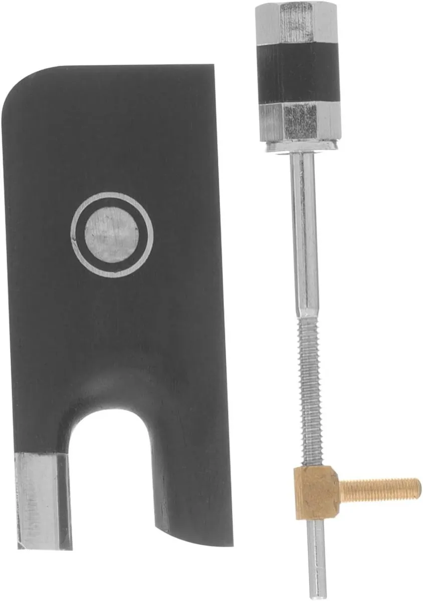 1set Cello Bow Frog Replacement for Violin and Cello Metal Design Enhanced