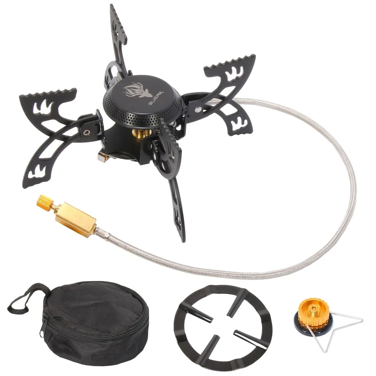 BUERK 3-in-1 Adapter 3800W Portable Camping Stove
