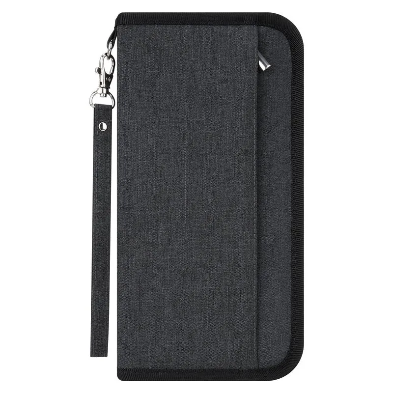 Passport Holder Travel Wallet Family Passport Wallet Rfid Blocking