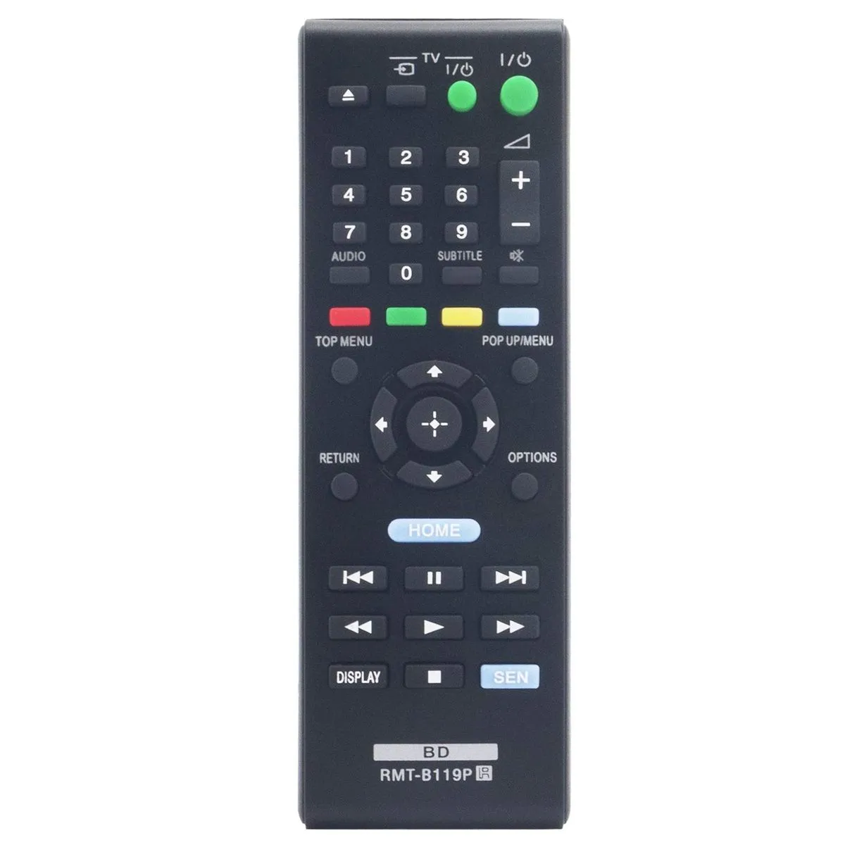 RMT-B119P Replacement Remote Control fit for Sony Blu-ray DVD Player