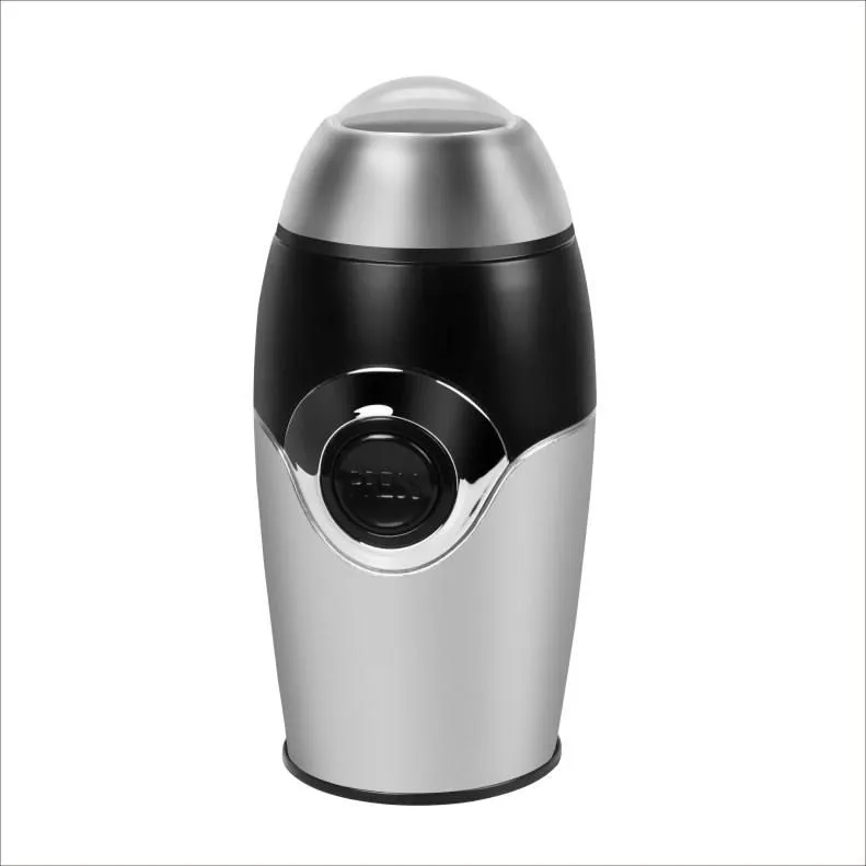 Portable Electric Coffee Grinder - Silver