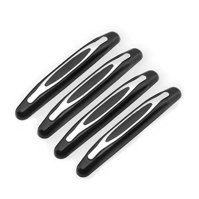 Killer Deals Universal Anti-Scratch Car Door Bumper Protector x4- Black