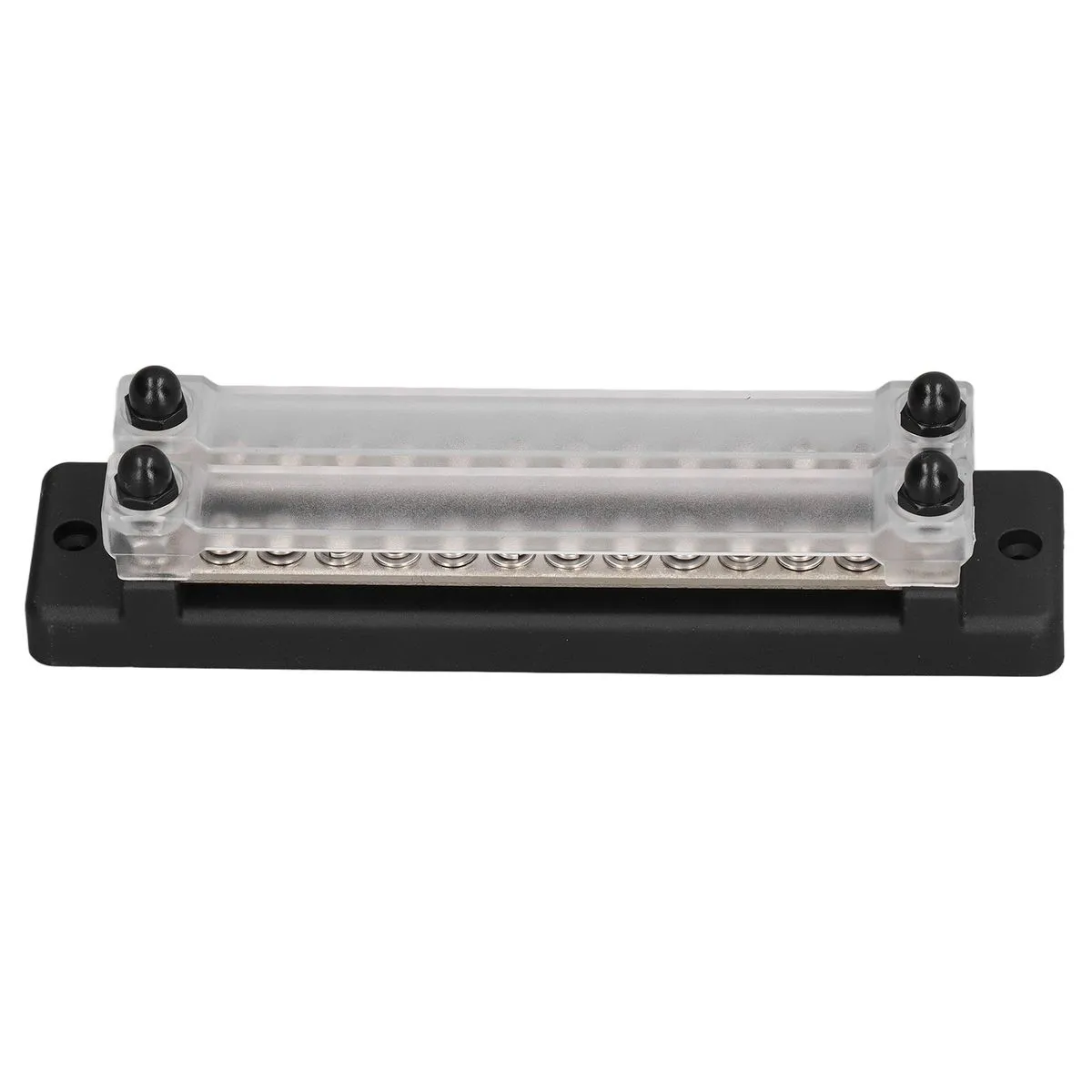 48V 150A Bus Bar Block Dual Row 24 Terminal with Base OT Terminal