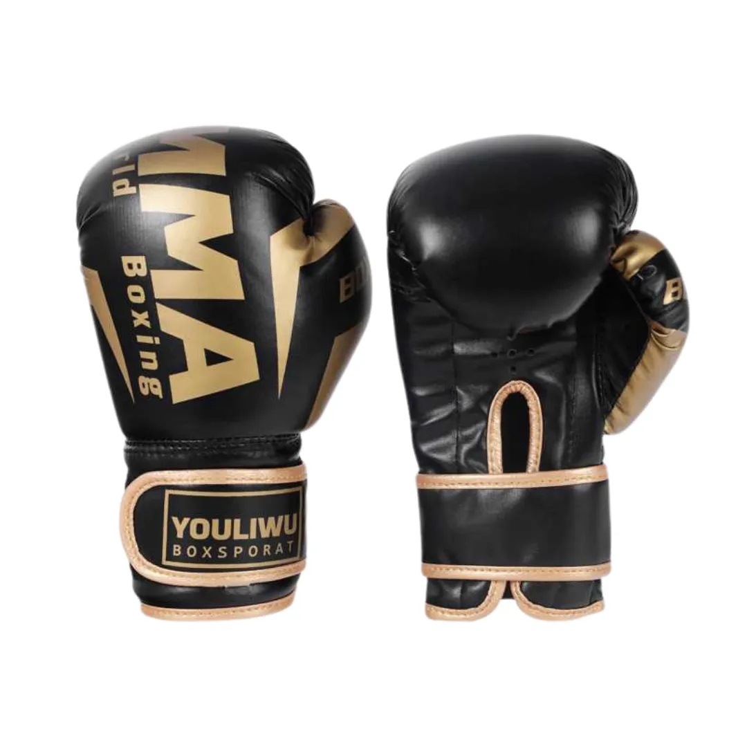 Arfast- PU Leather Sanda Fitness Boxing Gloves for Training & Sparring