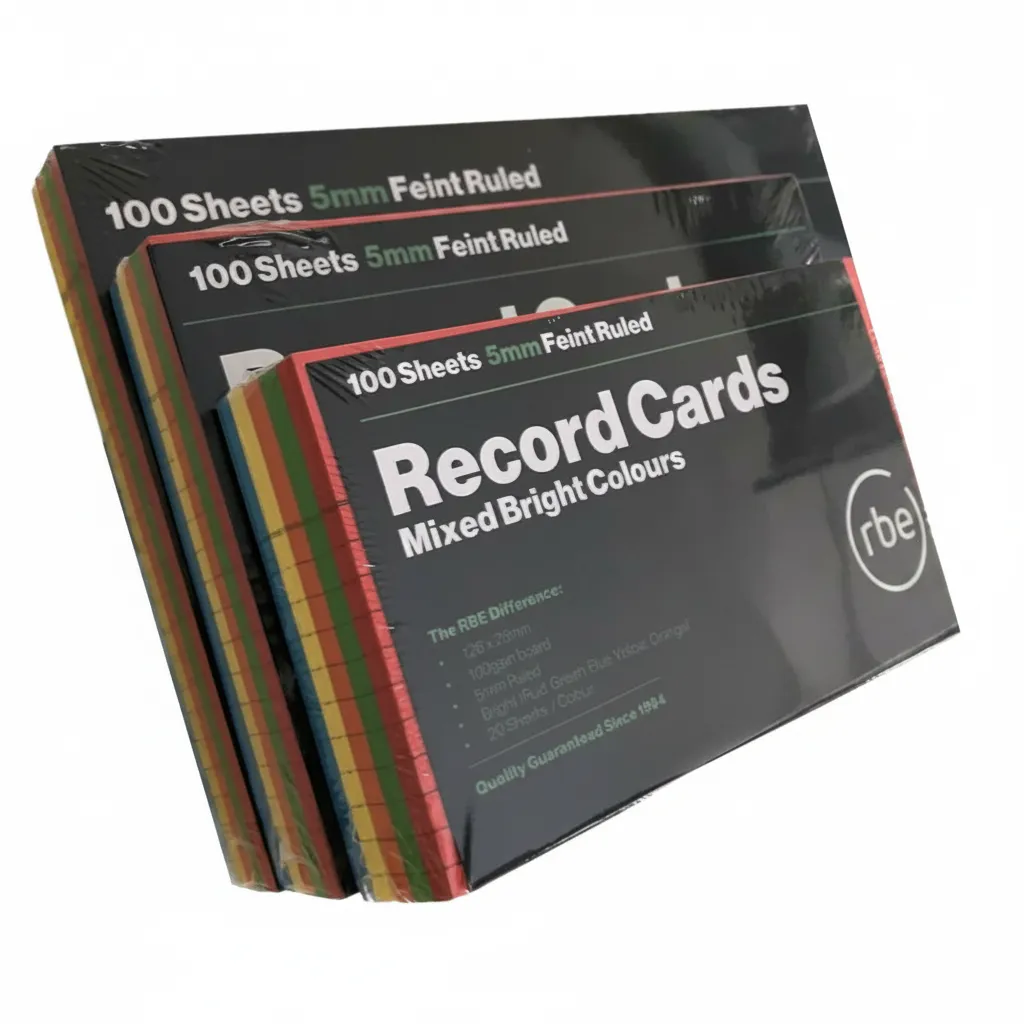 Bright Ass Record Cards 100 Piece 102x152 mm 205gsm
