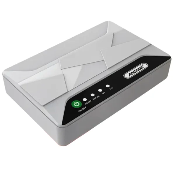 Mini UPS for Modems & Routers 10000mah Backup - White