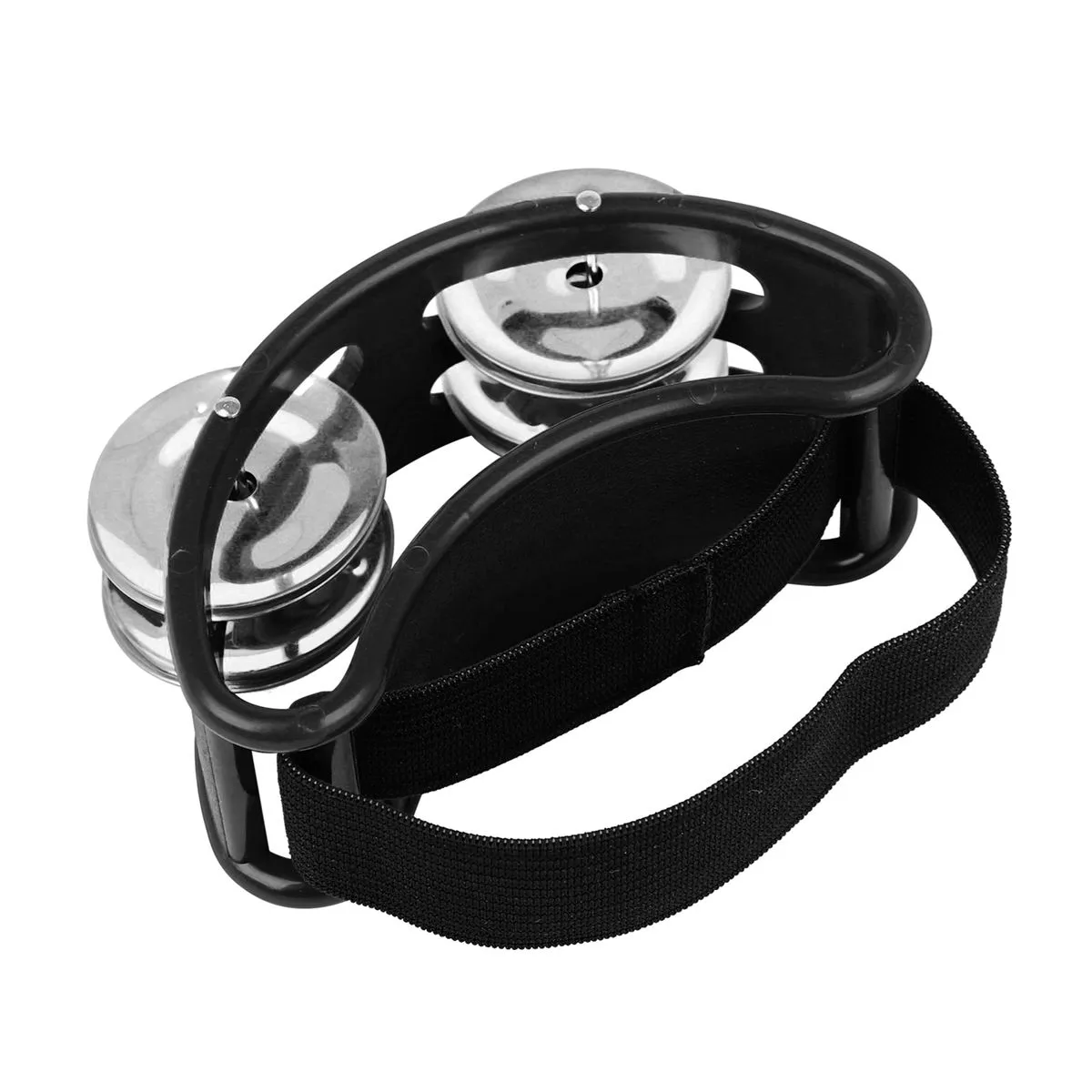 Foot Tambourine for Cajon with Steel Jingles